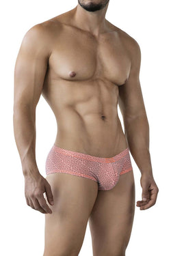 Clever Moda Men's Underwear 2017 Neon Briefs Color Orange thumbnail 4
