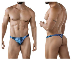 Clever Moda Men's Underwear 2020 Galia Thongs Color Dark Blue thumbnail 1