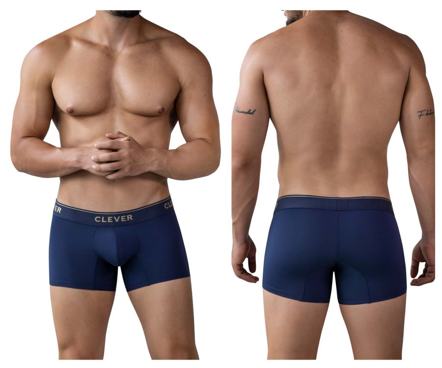 Clever Moda Men's Underwear 2026 Valladolid Trunks Color Dark Blue