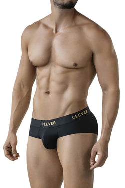 Clever Moda Men's Underwear 2028 Valladolid Briefs Color Black thumbnail 4