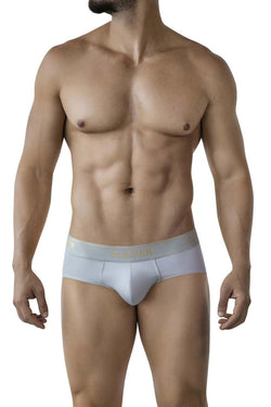 Clever Moda Men's Underwear 2028 Valladolid Briefs Color Gray thumbnail 2