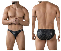 Clever Moda Men's Underwear 2039 Galaxy Briefs Color Black thumbnail 1