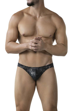 Clever Moda Men's Underwear 2039 Galaxy Briefs Color Black thumbnail 2