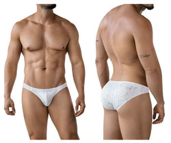 Clever Moda Men's Underwear 2039 Galaxy Briefs Color White thumbnail 1