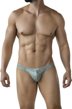 Clever Moda Men's Underwear 2040 Luxe Briefs Color Green thumbnail 2