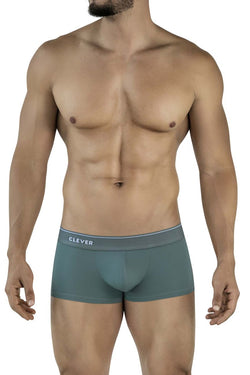 Clever Moda Men's Underwear 2042 Mendoza Trunks Color Green thumbnail 2