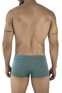 Clever Moda Men's Underwear 2042 Mendoza Trunks Color Green thumbnail 3