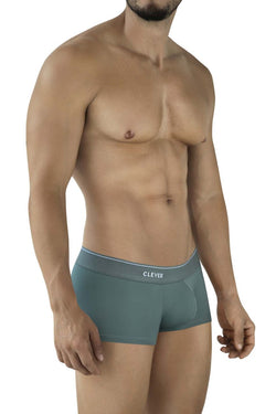Clever Moda Men's Underwear 2042 Mendoza Trunks Color Green thumbnail 4