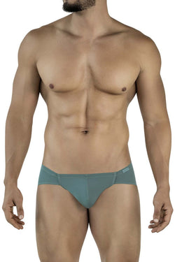 Clever Moda Men's Underwear 2043 Mendoza Briefs Color Green thumbnail 2