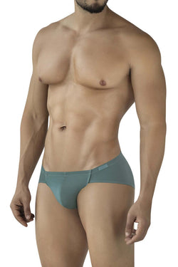Clever Moda Men's Underwear 2043 Mendoza Briefs Color Green thumbnail 4