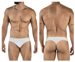 Clever Moda Men's Underwear 2044 Mendoza Thongs Color Beige thumbnail 1