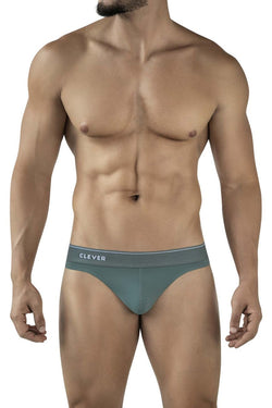 Clever Moda Men's Underwear 2044 Mendoza Thongs Color Green thumbnail 2
