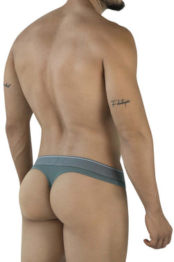 Clever Moda Men's Underwear 2044 Mendoza Thongs Color Green thumbnail 3