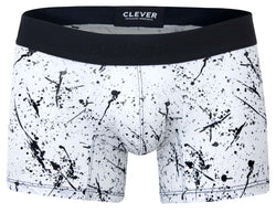 Clever Moda Men's Underwear 2050 Brochazos Trunks Color Black thumbnail 4