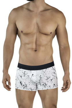 Clever Moda Men's Underwear 2050 Brochazos Trunks Color Black thumbnail 2