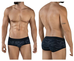 Clever Moda Men's Underwear 2053 Militar Briefs Color Black thumbnail 1