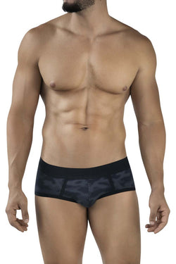 Clever Moda Men's Underwear 2053 Militar Briefs Color Black thumbnail 2