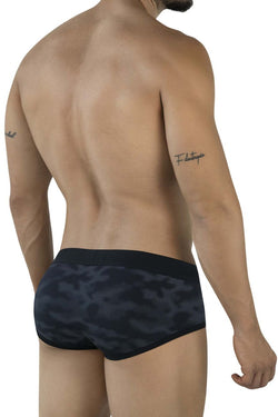 Clever Moda Men's Underwear 2053 Militar Briefs Color Black thumbnail 3