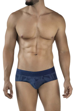 Clever Moda Men's Underwear 2055 Navy Briefs Color Dark Blue thumbnail 2