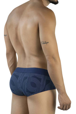 Clever Moda Men's Underwear 2055 Navy Briefs Color Dark Blue thumbnail 3
