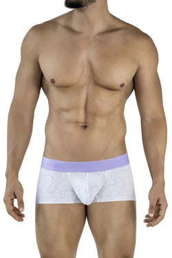 Clever Moda Men's Underwear 2056 Maze Trunks Color Lilac thumbnail 2