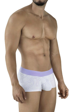 Clever Moda Men's Underwear 2056 Maze Trunks Color Lilac thumbnail 4