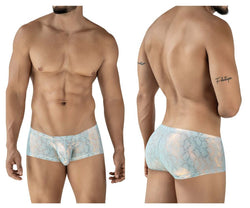 Clever Moda Men's Underwear 2061 Diamond Trunks Color Blue thumbnail 1