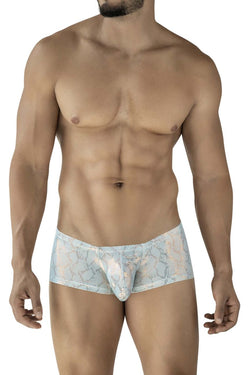 Clever Moda Men's Underwear 2061 Diamond Trunks Color Blue thumbnail 2