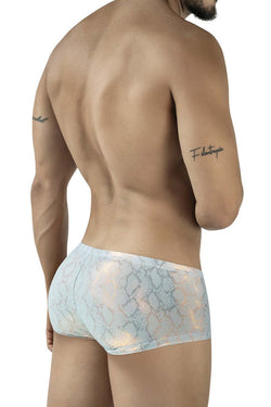 Clever Moda Men's Underwear 2061 Diamond Trunks Color Blue thumbnail 3