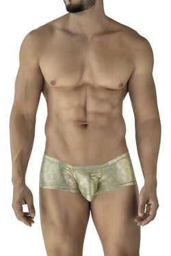 Clever Moda Men's Underwear 2061 Diamond Trunks Color Gold thumbnail 2