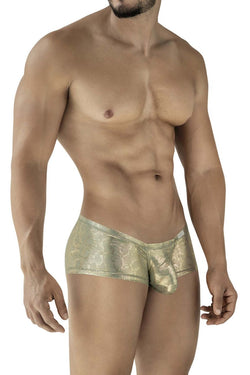Clever Moda Men's Underwear 2061 Diamond Trunks Color Gold thumbnail 4