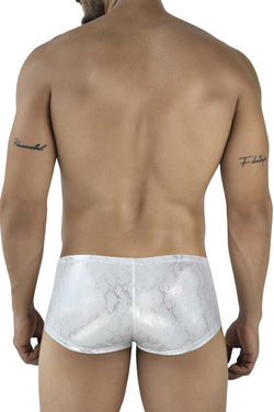 Clever Moda Men's Underwear 2061 Diamond Trunks Color Silver thumbnail 3