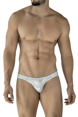 Clever Moda Men's Underwear 2062 Diamond Briefs Color Blue thumbnail 2