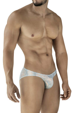 Clever Moda Men's Underwear 2062 Diamond Briefs Color Blue thumbnail 4