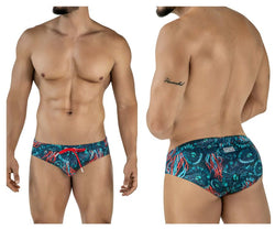 Clever Moda Men's swimwear 2066 Malpelo Swim Briefs Color Dark Blue thumbnail 1