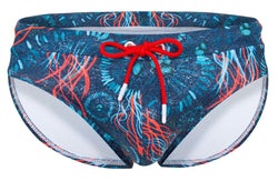 Clever Moda Men's swimwear 2066 Malpelo Swim Briefs Color Dark Blue thumbnail 4