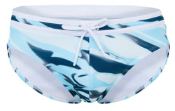 Clever Moda Men's swimwear 2067 Baru Swim Briefs Color Blue thumbnail 4
