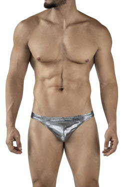 Clever Moda Men's Underwear 2072 Sparkles Thongs Color Black thumbnail 2