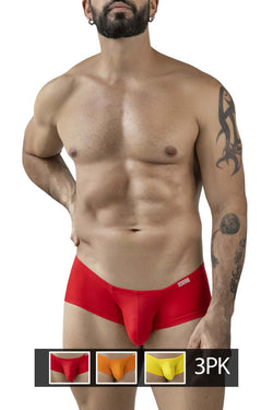 Clever Moda Men's Underwear 229959 3PK Australian Latin Trunks Color Multi-colored thumbnail 2