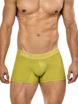 Clever Moda Men's Underwear 26008 Atenea Boxer Briefs Color Green thumbnail 2