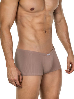 Clever Moda Men's Underwear 26015 Apolo Trunks Color Sand thumbnail 4