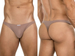 Clever Moda Men's Underwear 26021 Apolo Thongs Color Sand thumbnail 1