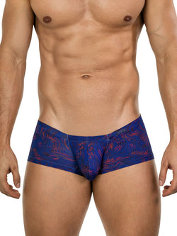 Clever Moda Men's Underwear 26027 Helion Trunks Color Blue thumbnail 2