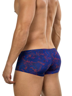 Clever Moda Men's Underwear 26027 Helion Trunks Color Blue thumbnail 3
