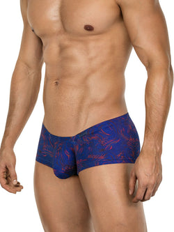 Clever Moda Men's Underwear 26027 Helion Trunks Color Blue thumbnail 4