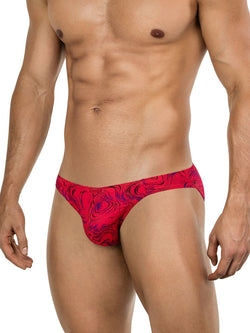 Clever Moda Men's Underwear 26028 Helion Bikini Color Red thumbnail 4