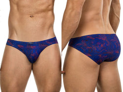 Clever Moda Men's Underwear 26029 Helion Bikini Color Blue thumbnail 1