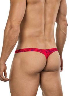 Clever Moda Men's Underwear 26030 Helion Thongs Color Red thumbnail 3