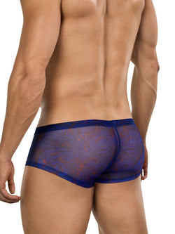 Clever Moda Men's Underwear 26033 Calipso Trunks Color Blue thumbnail 3