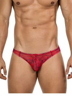 Clever Moda Men's Underwear 26034 Calipso Bikini Color Red thumbnail 2